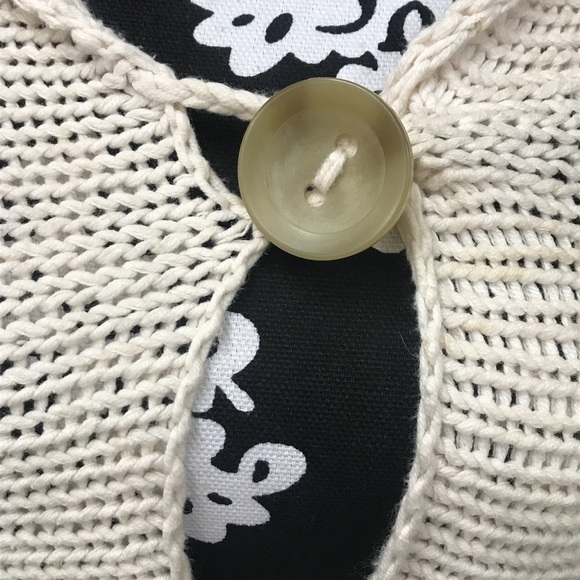 Free People Knit Creme Sweater Size Small - Picture 2 of 5